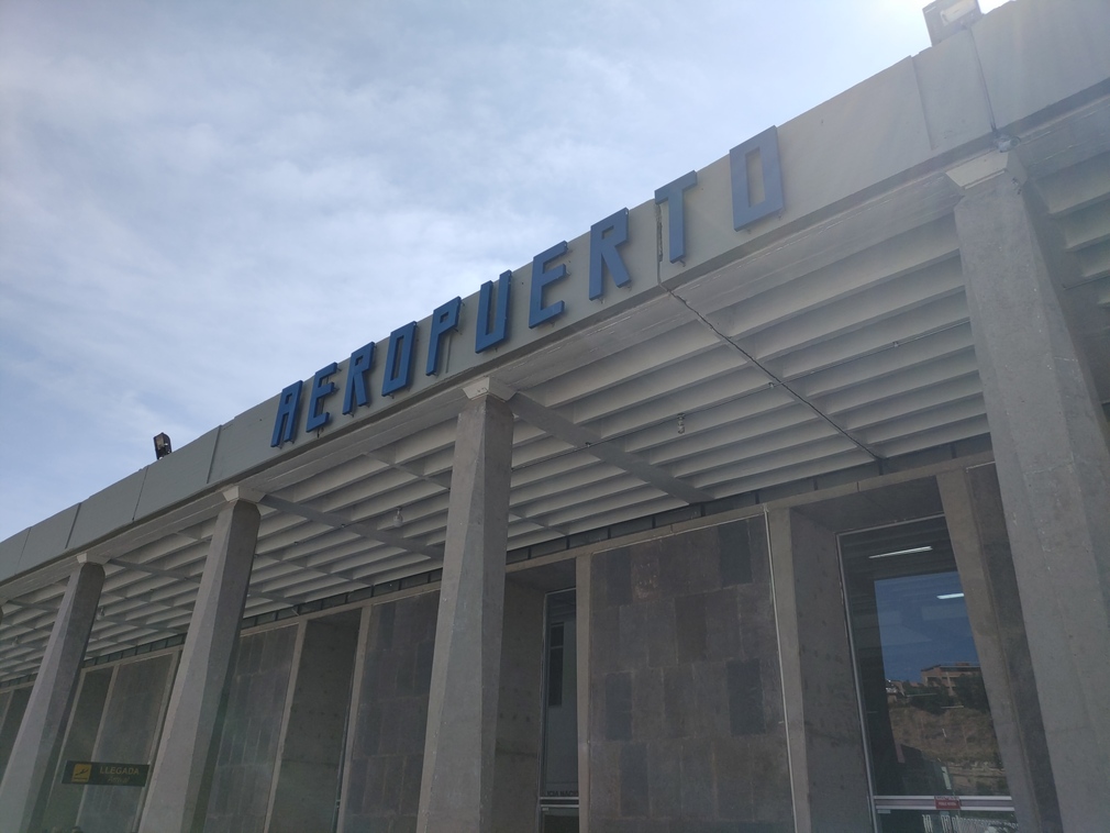 Cusco Airport Entrance