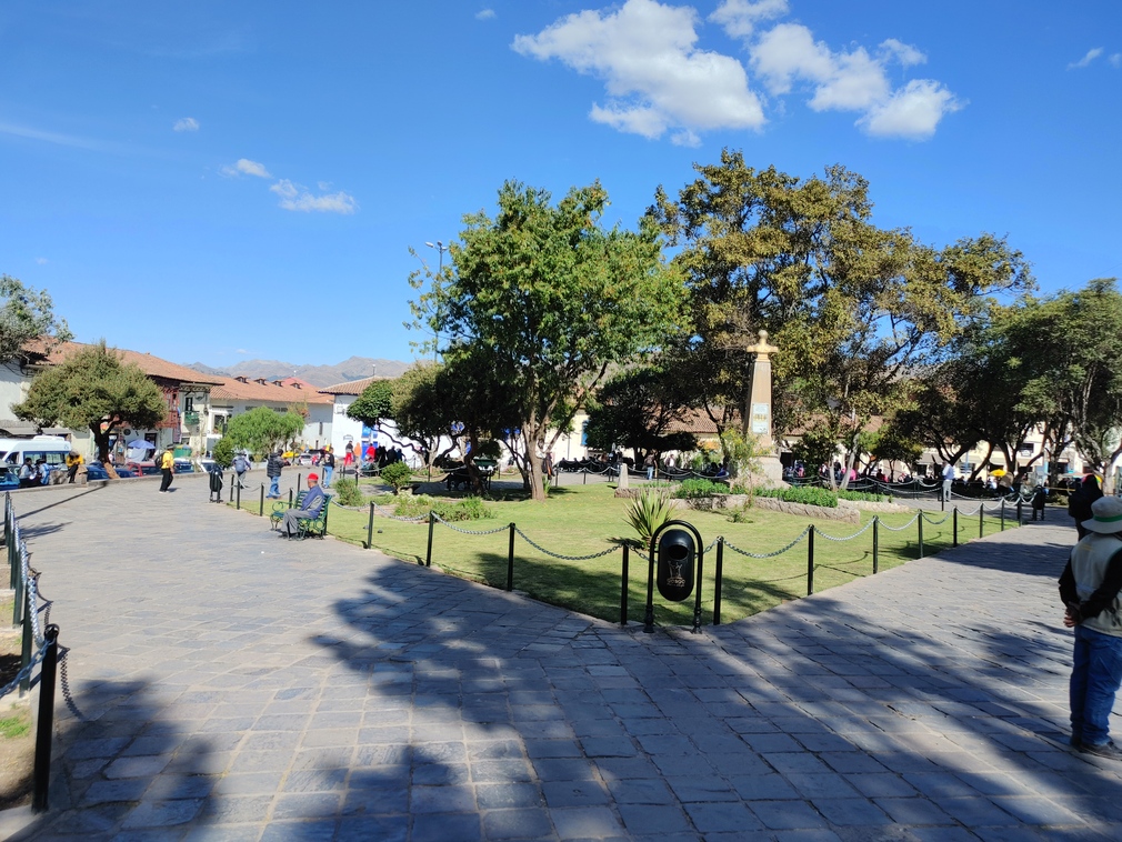 Plaza de Armas in Santa Ana, Cusco
