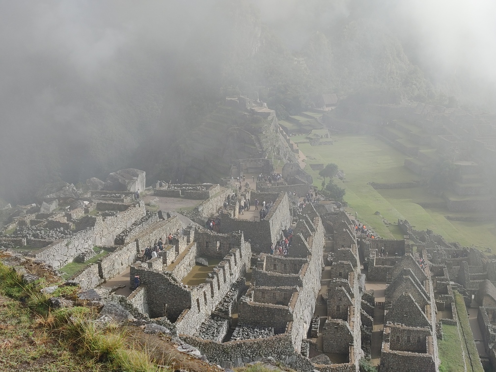 Machu Picchu in Fog, Peru